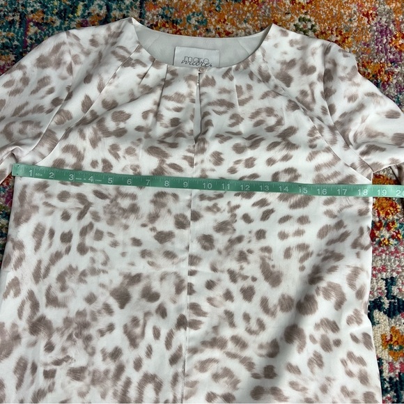 MARE MARE ANTHRO Felix White Leopard‎ Tunic Dress - Picture 13 of 14